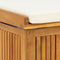 vidaXL - Kussenbox - voor - buiten - 60x50x61 - cm - massief - acaciahout