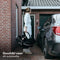 Deryan Voetenzak - Voetenzak voor Autostoel en Kinderwagen - Zacht velours en gebreide buitenstof - Zwart