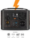 Xtorm 300W Portable Powerstation - Portable Generator - UK Versie - 78000 Mah - 6.5 mm DC port - USB-C PD 60 W - 12V Car Charger 120 W - 5.5mm DC,AC Socket - USB-A 16 W - USB-A Quick Charge 3.0,USB-C PD - Zwart/Oranje