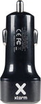 Xtorm Autolader Pro - USB + USB-C Autolader - Sigarettenaansteker USB Oplader Auto - 48W - Zwart