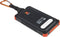 Xtorm Solar Powerbank met zaklamp 5.000 mAh - Powerbank Zonneenergie - Outdoor oplader op Zonne-energie – USB + USB-C uitgang - Oranje