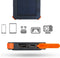 Xtorm Solar Powerbank met zaklamp 5.000 mAh - Powerbank Zonneenergie - Outdoor oplader op Zonne-energie – USB + USB-C uitgang - Oranje