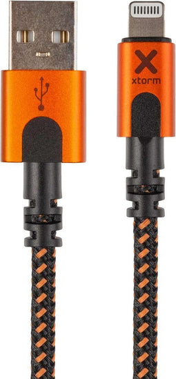 Xtorm, XTREME USB-A naar Lightning-kabel - 1,5 m, Oranje