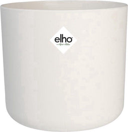 Elho B.for Soft Rond 35 - Bloempot - 100% Gerecycled Plastic - Ø 34.5 x H 32.3 cm - Wit