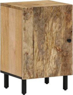 vidaXL - Badkamerkast - 38x33x58 - cm - massief - mangohout