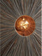 GOOD&MOJO Plafonniere Panama - Donker grijs - 65x65x7cm - Scandinavisch