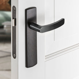 AXA deurkrukset Curve klik blindschild zwart