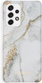 Selencia Hoesje Geschikt voor Samsung Galaxy A53 Hoesje - Selencia Maya Fashion Backcover - grijs