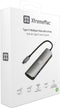 XtremeMac 6-ports USB-C Hub - 4K HDMI - Grijs