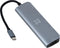 XtremeMac 6-ports USB-C Hub - 4K HDMI - Grijs