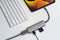 XtremeMac 6-ports USB-C Hub - 4K HDMI - Grijs