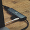 XtremeMac 6-ports USB-C Hub - 4K HDMI - Grijs