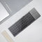 XtremeMac Draadloze Toetsenbord - Opvouwbaar - Apple - MacOS - QWERTY - Grijs
