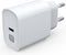 XtremeMac USB-C Lader - 100% Gerecycled Plastic - 20W - Wit