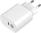 XtremeMac USB-C Lader - 100% Gerecycled Plastic - 20W - Wit