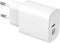 XtremeMac USB-C Lader - 100% Gerecycled Plastic - 20W - Wit