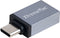 XtremeMac USB-C naar USB-A Adapter - Snellader - Zwart