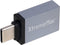XtremeMac USB-C naar USB-A Adapter - Snellader - Zwart