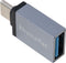 XtremeMac USB-C naar USB-A Adapter - Snellader - Zwart