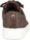 Michael Kors Keaton Lace Up - Dames Sneakers - Canvas met logoprint - Bruin (maat 36)