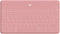 Logitech Keys-To-Go - Toetsenbord - Roze