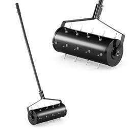 Coast Gazonbeluchter - Handmatig - 27 Spikes - Zwart - 44 x 128 cm