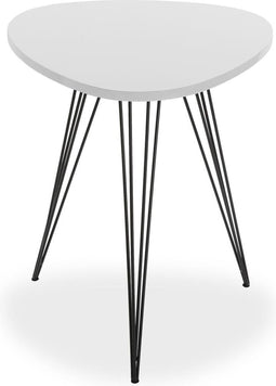 Bijzettafel Versa Seatle Wit 50 x 60 x 50 cm