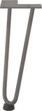 vidaXL - Haarspeld - tafelpoten - 4 - st - 30 - cm - massief - staal - naturel