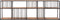 DTP Home TV stand Barra small,55x175x35 cm, recycled teakwood