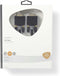 Nedis VGA-Kabel - VGA Male - VGA Male - Verguld - Maximale resolutie: 1920x1200 - 10.0 m - Rond - ABS - Antraciet - Window Box