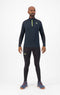 Rogelli Electro - Runningtop - Gevoerd met duimgaten - Blauw/Fluor - Maat S
