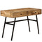 vidaXL - Schrijftafel - met - lades - 110x50x76 - cm - massief - mangohout