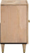 vidaXL - Wastafelkast - 62x33x58 - cm - massief - mangohout