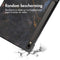 imoshion Tablet Hoes - Geschikt voor Samsung Galaxy Tab S9 11.0 inch - Design Trifold Bookcase - Black Marble