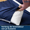 Kalm Kussensloop - 60x70 cm - 100% Katoen - Vochtregulerend - Blauw/Wit