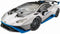 CLEMENTONI - Lamborghini Huracan STO om te bouwen - Stuurbare wielen - Geïllustreerde handleiding en applicatie voor 3D-visualisatie - Fabri