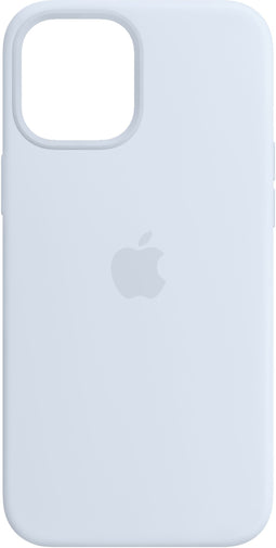 Apple iPhone 12 Pro Max - MagSafe Siliconen Back Cover - Schokabsorberend - Lichtblauw