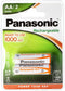 Panasonic Laad Accu Power P6P DECT-batterij Ni-MH Mignon 1.2V 1000mAh
