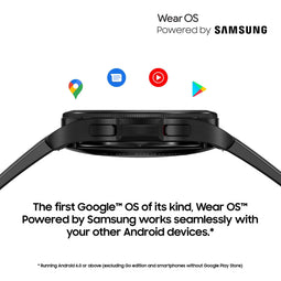 Samsung Galaxy Watch 4 Classic - Smartwatch - Roterend frame - Zilver