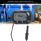 Allecto Plus - Digitaal LCD-display Aquarium Thermometer - Vochtbestendig met Zuignap