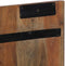 vidaXL - Hoofdbord - 180 - cm - massief - gerecycled - hout - meerkleurig
