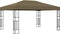 vidaXL - Prieel - 3x3 - m - stof - antraciet