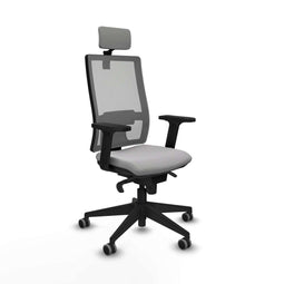 Bureaustoel Piqueras y Crespo 2D066G2 Lichtgrijs