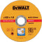 DeWalt DT3507 Doorslijpschijf - 125 x 22,23 x 1,0mm - RVS - inox (10st)