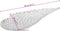 vidaXL - Fruitsmanden - 2 - stuks - Zilver - 40x18x4 - cm - Aluminium