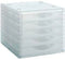 Modulaire archiefkast Archivo 2000 ArchivoTec 5 lades Doorschijnend (34 x 27 x 26 cm)