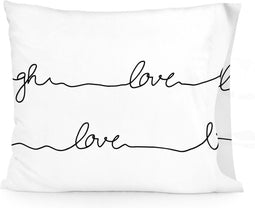 Kussensloop HappyFriday Blanc Live Multicolour 60 x 70 cm