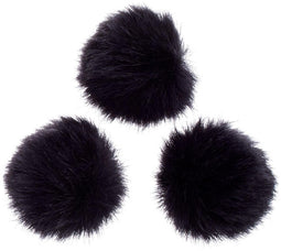 Røde MINIFUR-LAV - Windschermen voor Lavalier - Set van 3