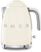 Smeg KLF03CREU - Waterkoker - 1,7L 2400W - Crème