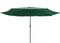 vidaXL - Parasol - met - metalen - paal - 390 - cm - groen